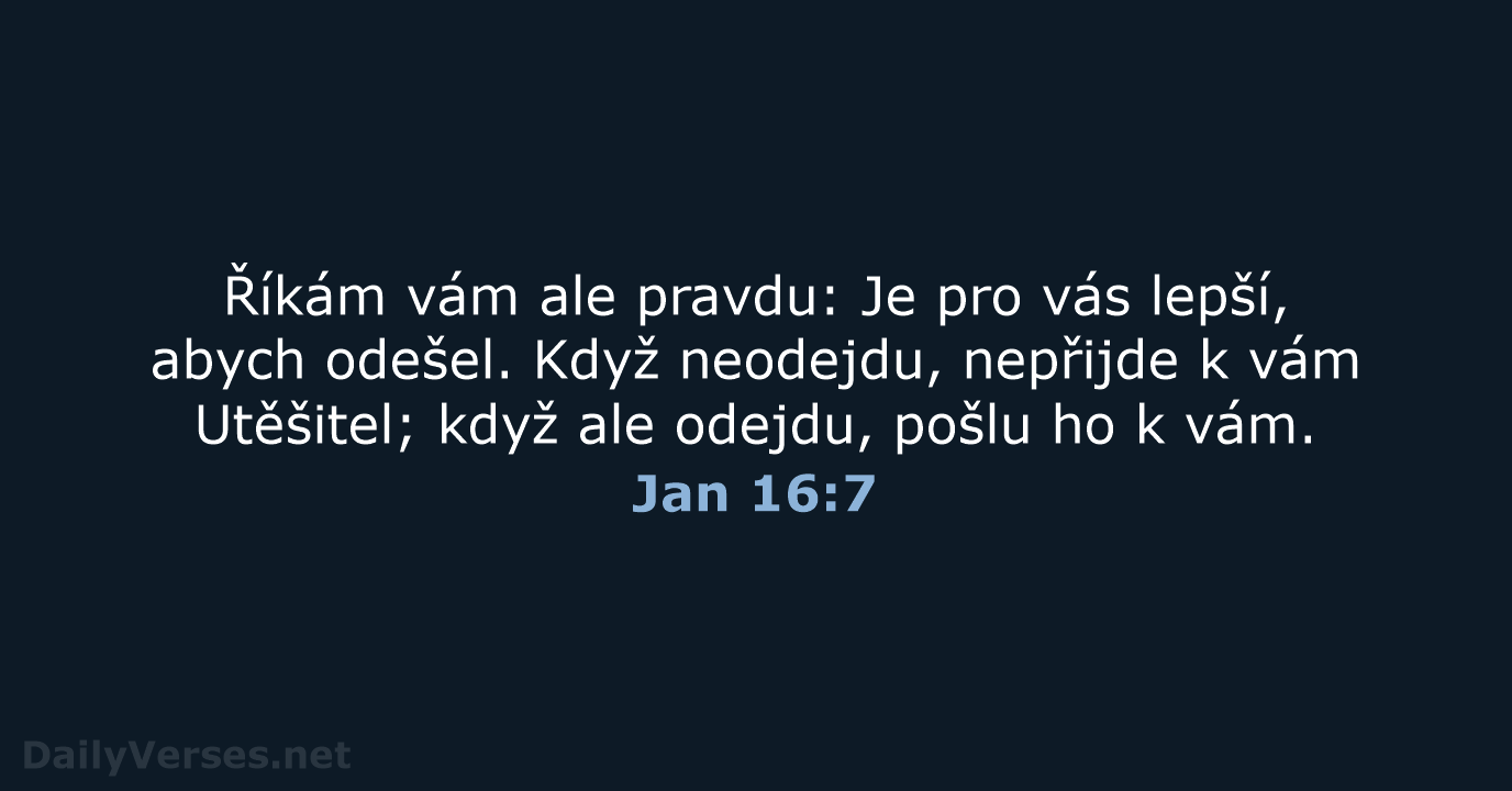 Jan 16:7 - B21