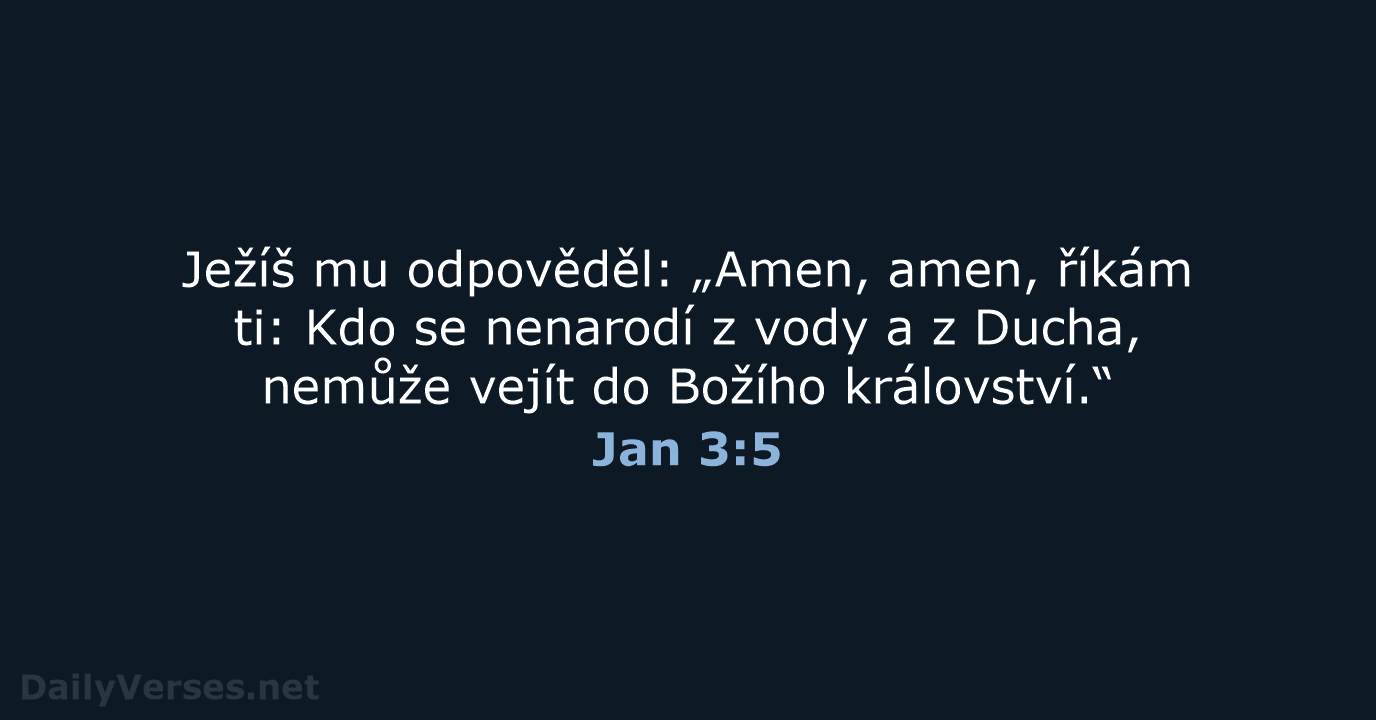 Jan 3:5 - B21