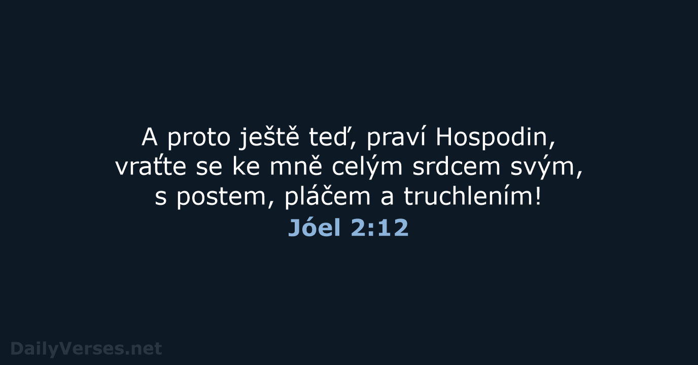 Jóel 2:12 - B21