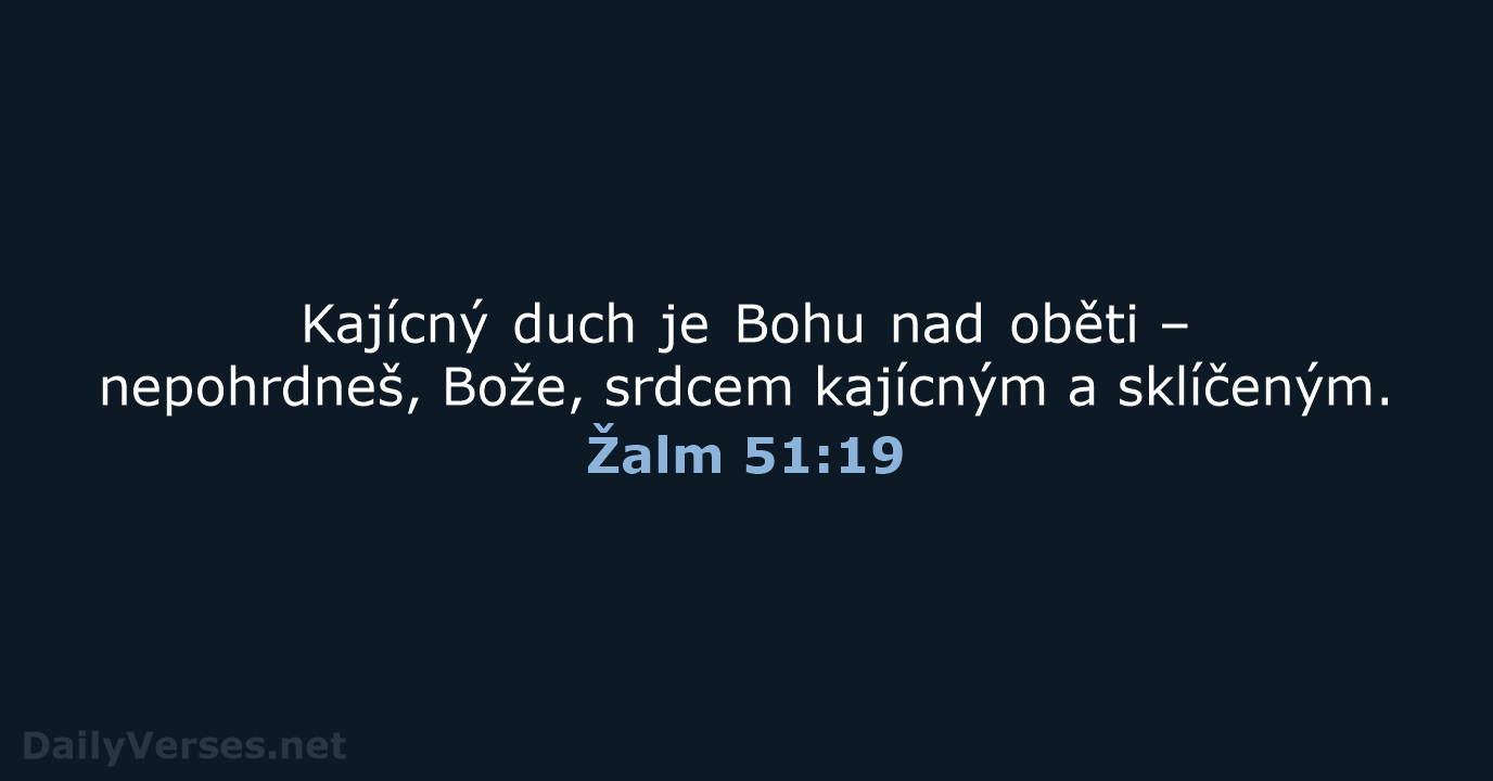 Žalm 51:19 - B21
