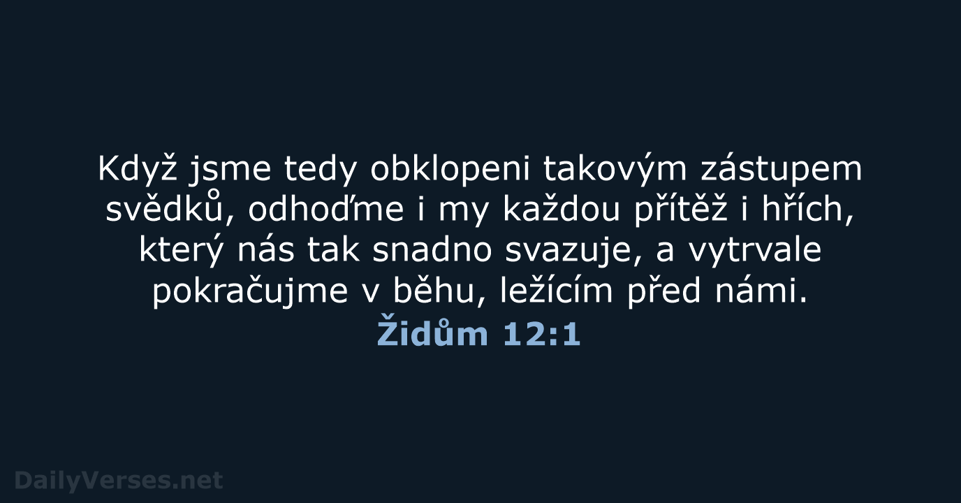 Židům 12:1 - B21