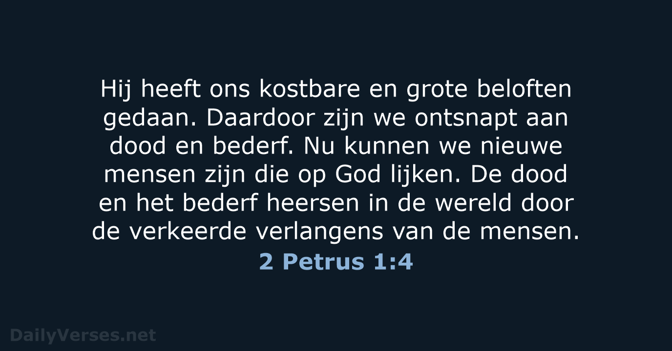 2 Petrus 1:4 - BB