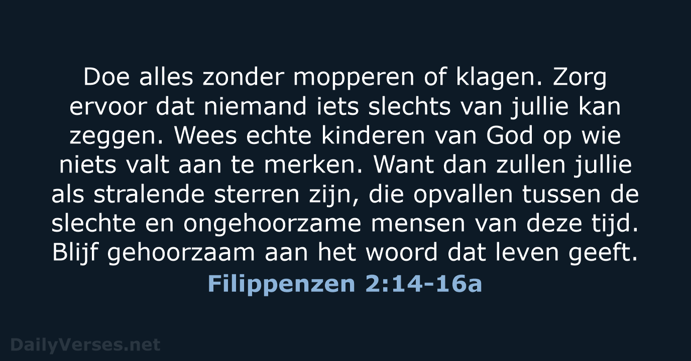 Filippenzen 2:14-16a - BB
