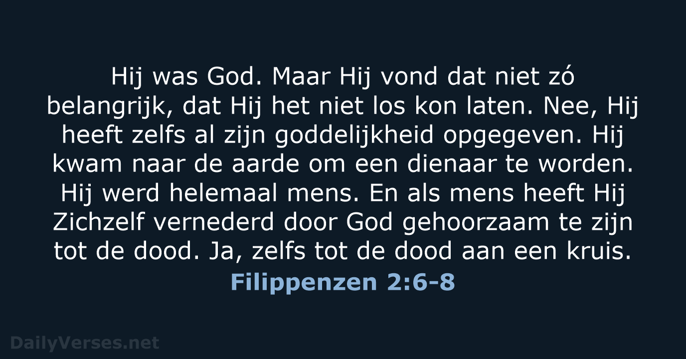 Filippenzen 2:6-8 - BB