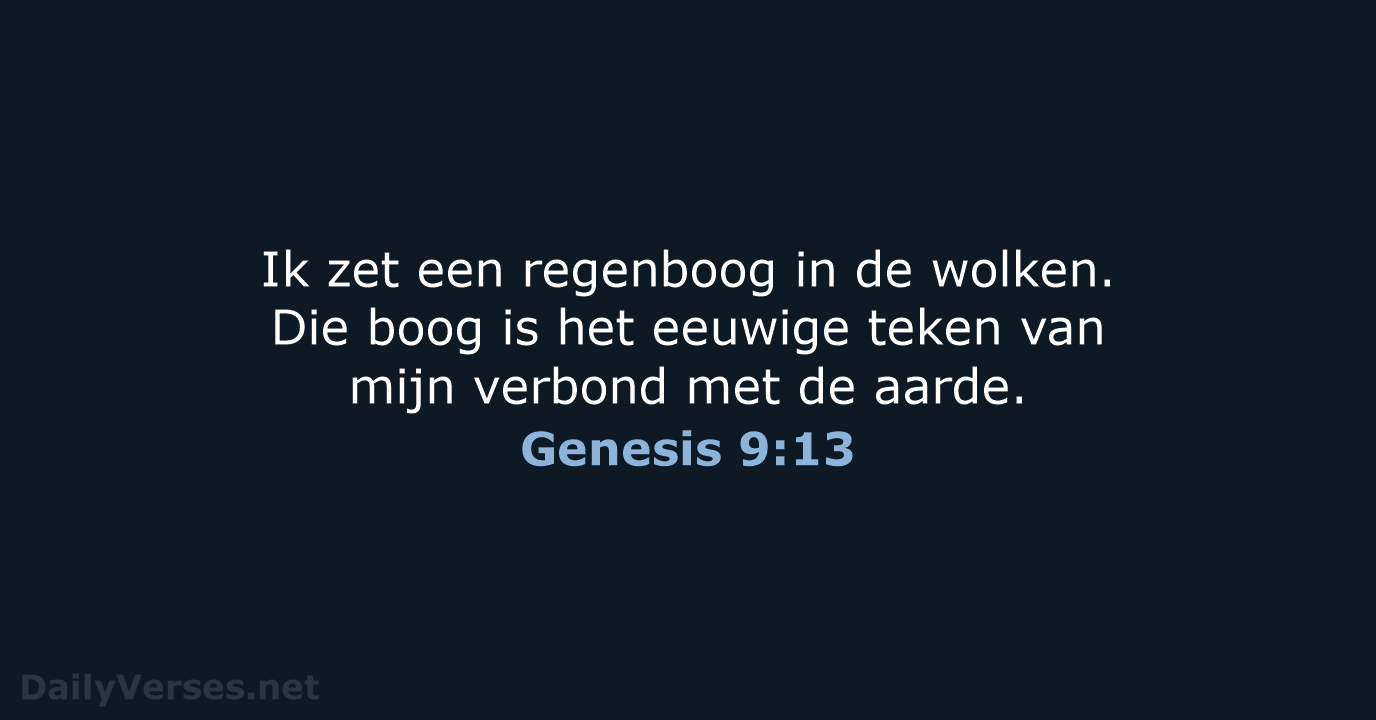 Genesis 9:13 - BB