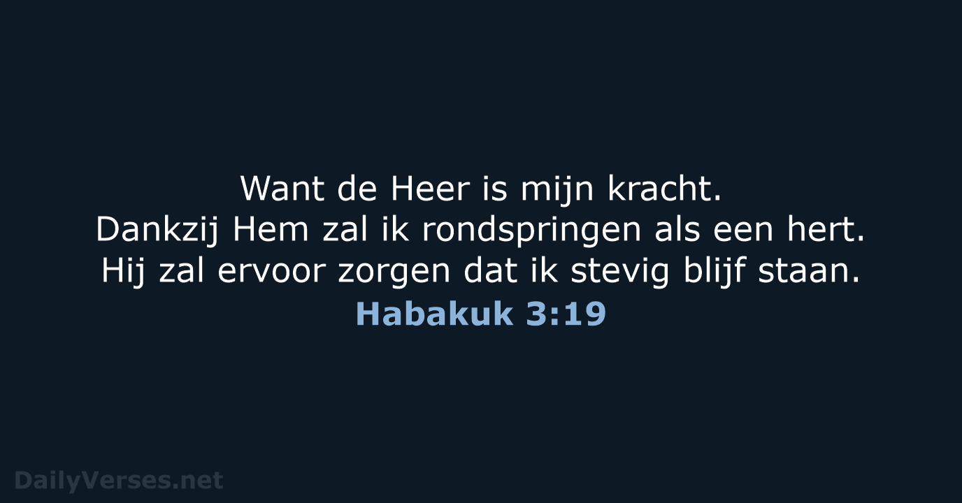Habakuk 3:19 - BB