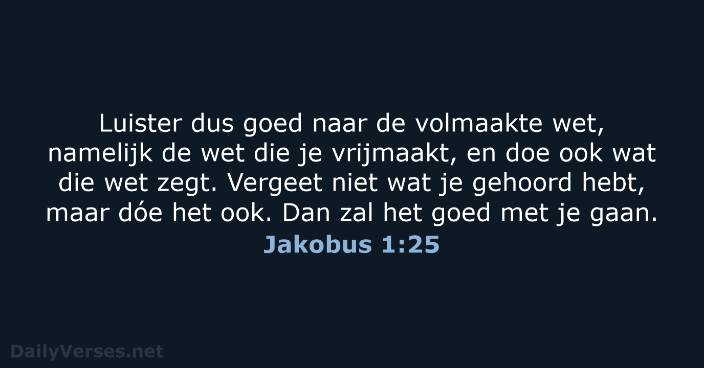 Jakobus 1:25 - BB
