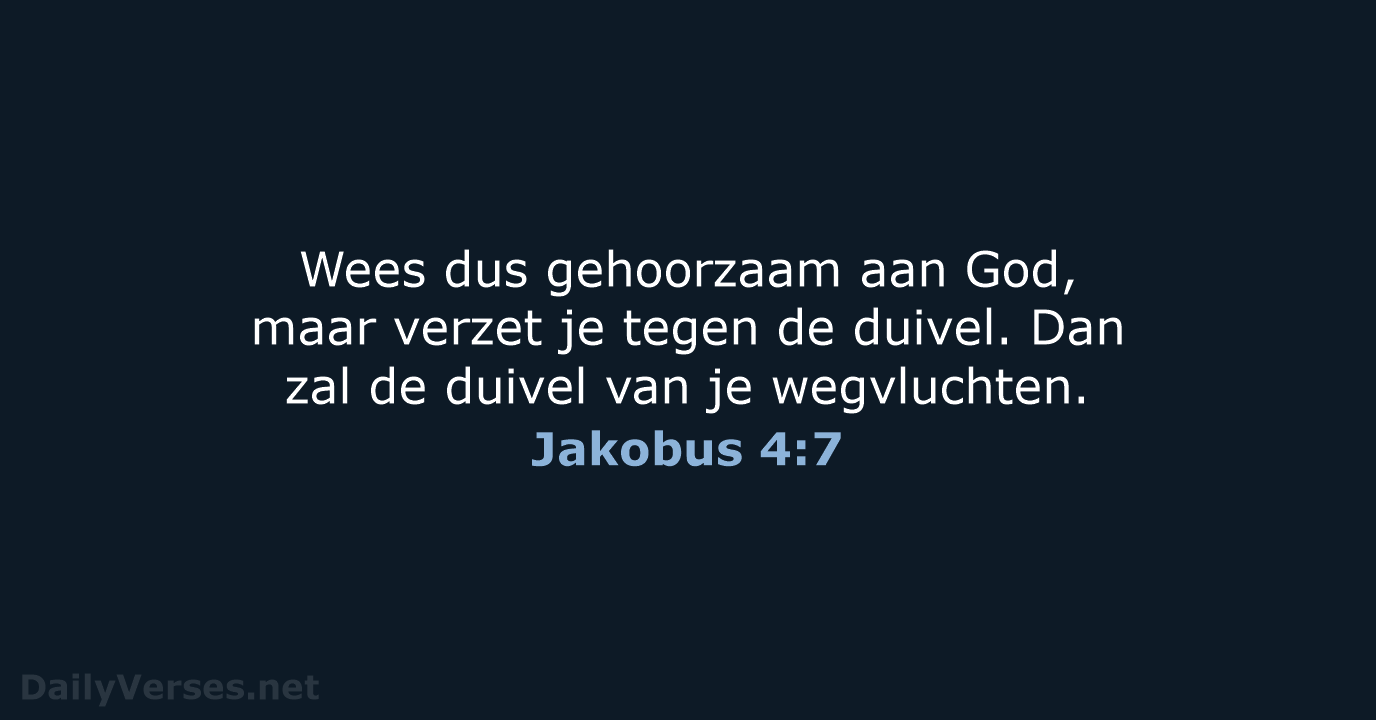 Jakobus 4:7 - BB