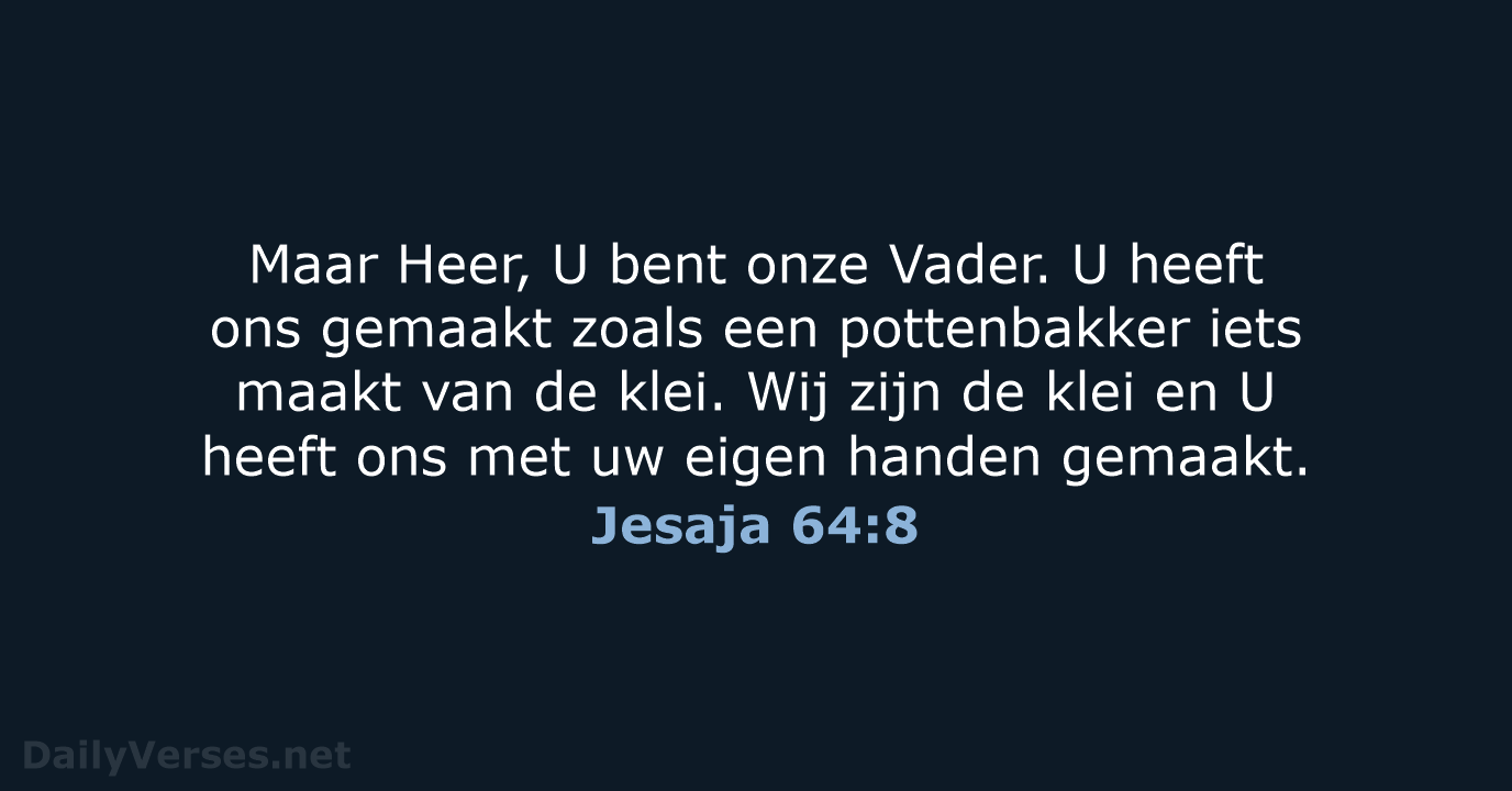 Jesaja 64:8 - BB