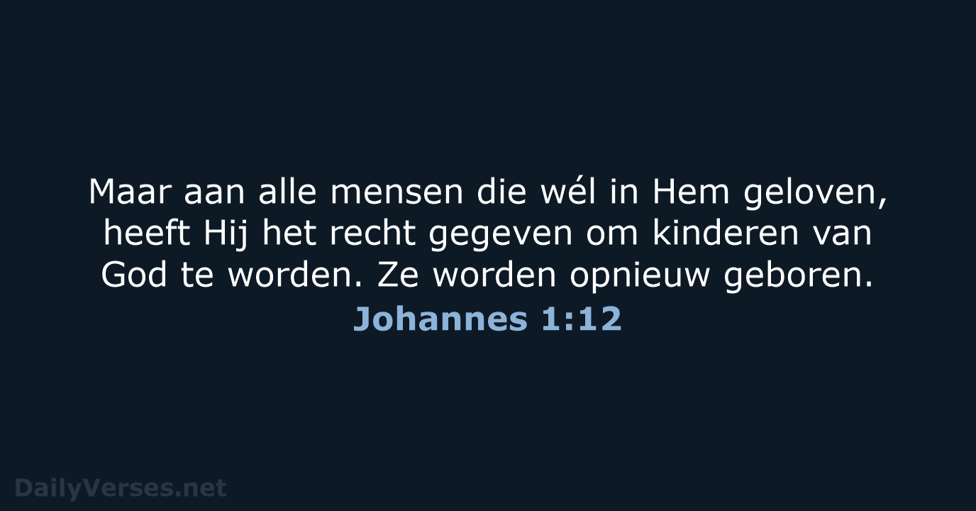 Johannes 1:12 - BB