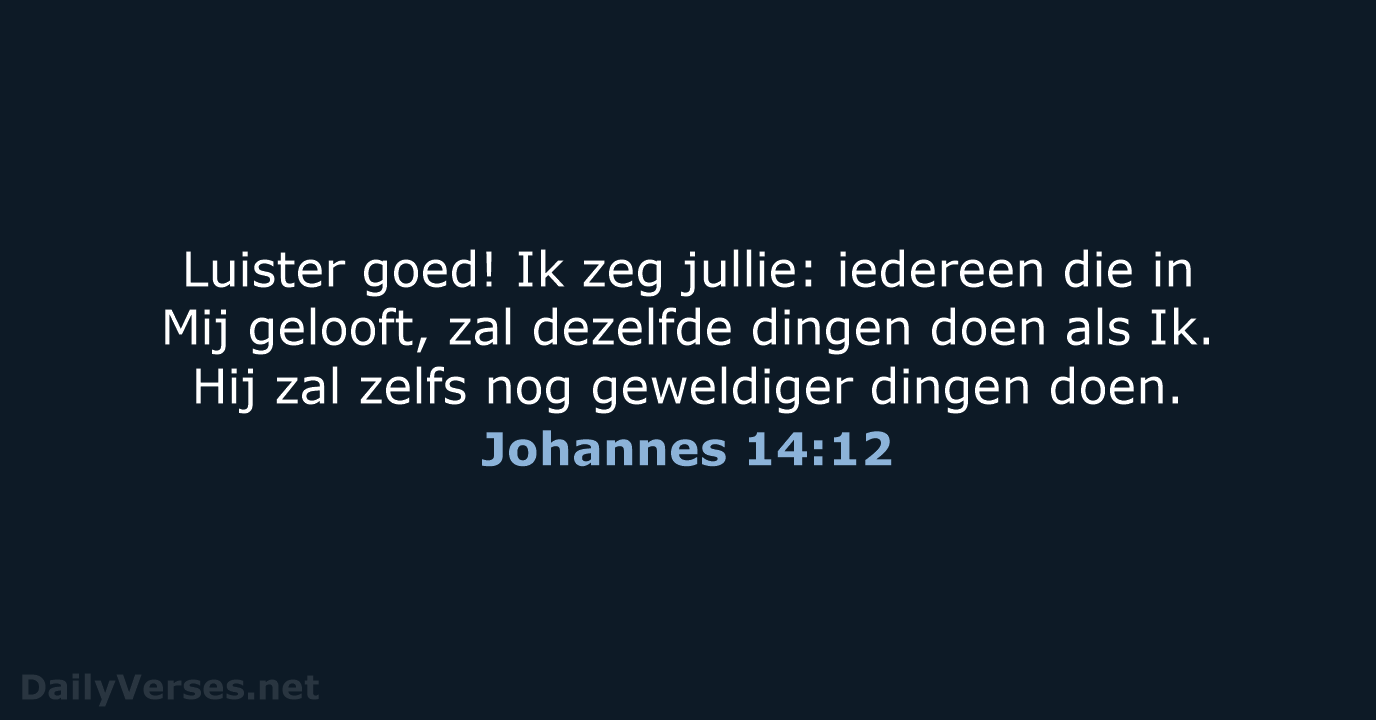 Johannes 14:12 - BB