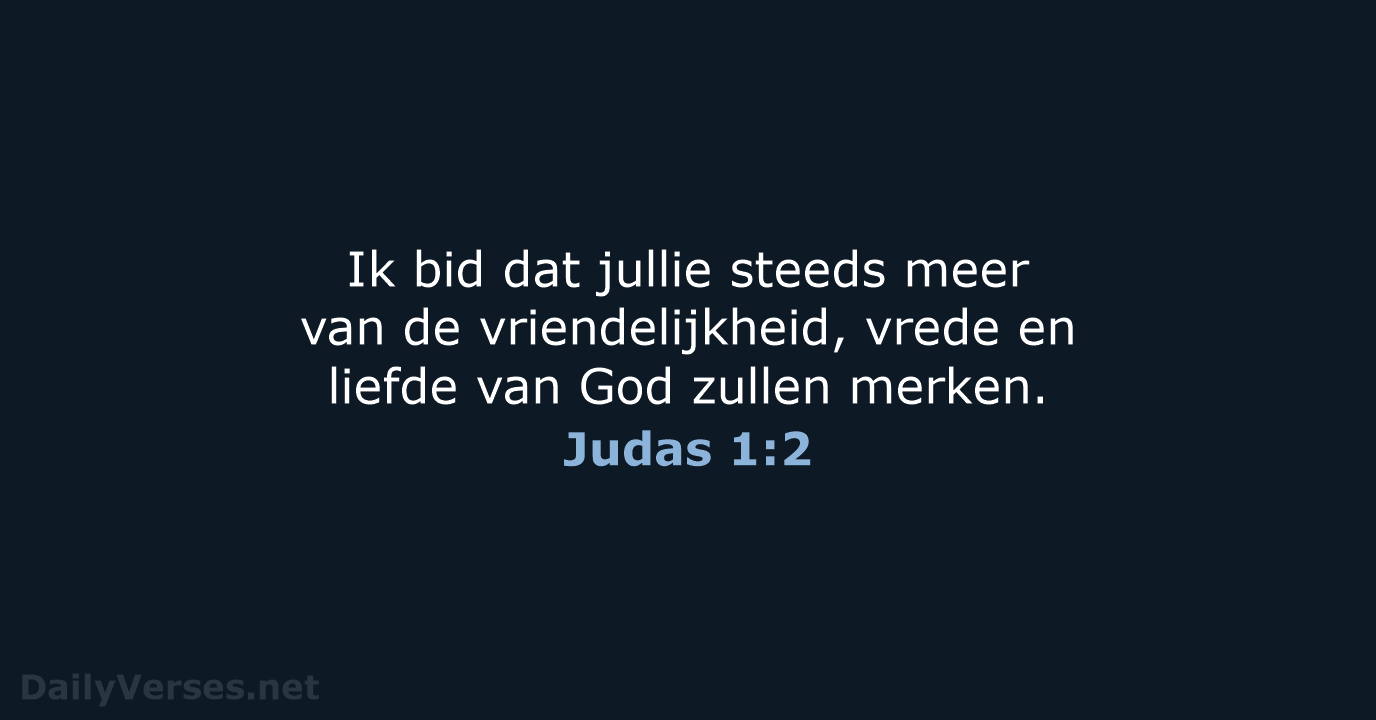 Judas 1:2 - BB
