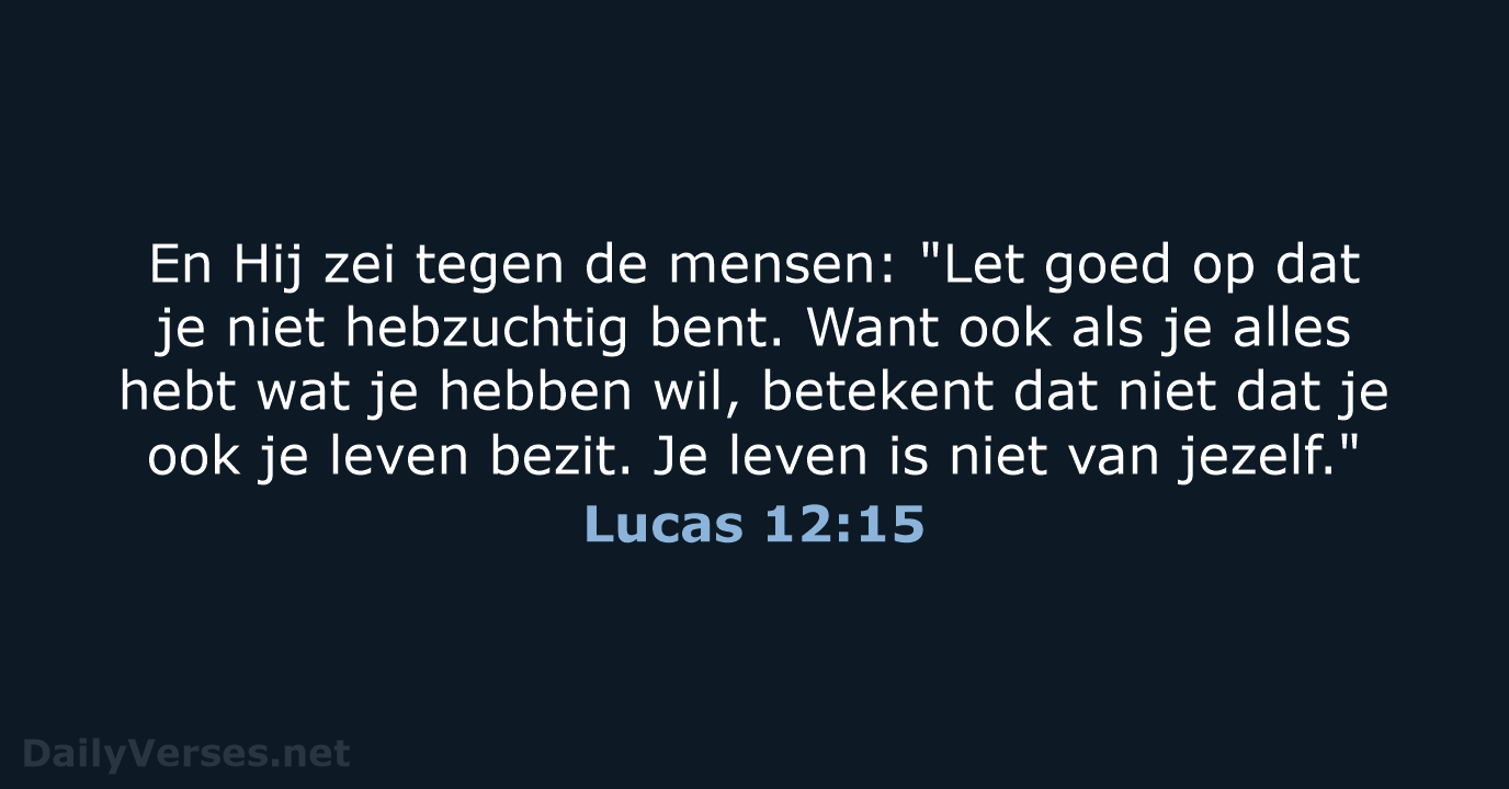 Lucas 12:15 - BB