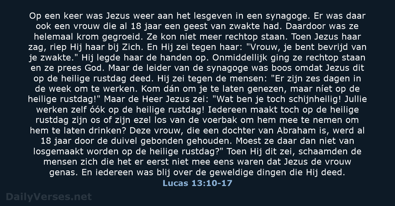 Lucas 13:10-17 - BB