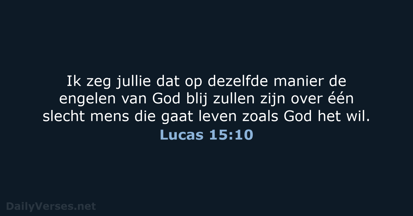 Lucas 15:10 - BB
