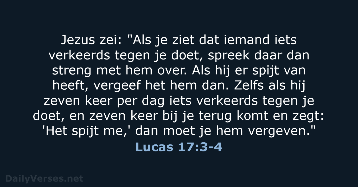 Lucas 17:3-4 - BB