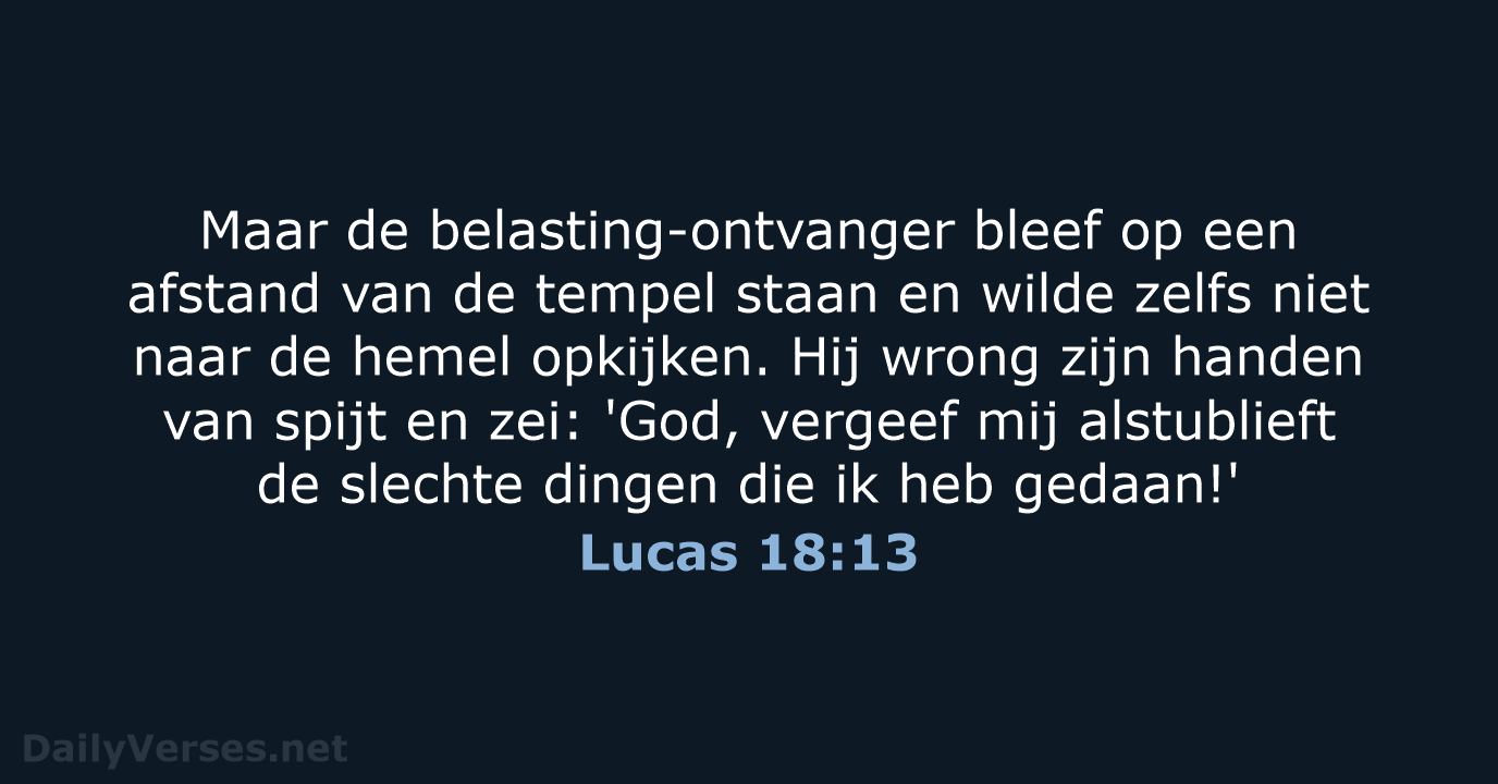 Lucas 18:13 - BB