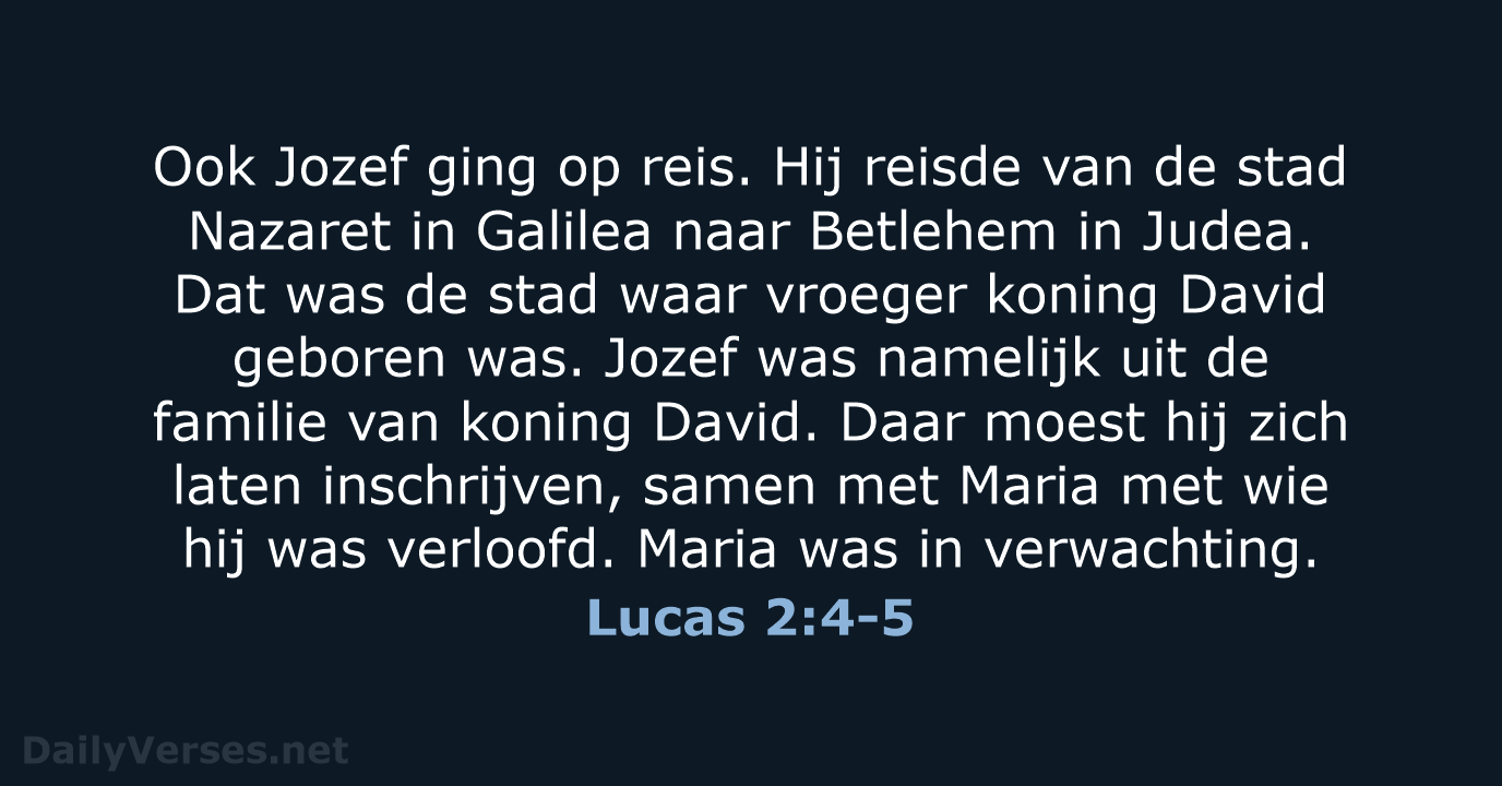 Lucas 2:4-5 - BB