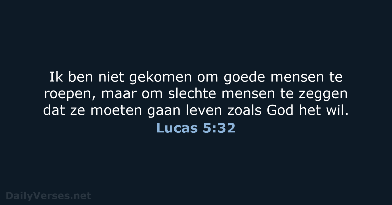 Lucas 5:32 - BB