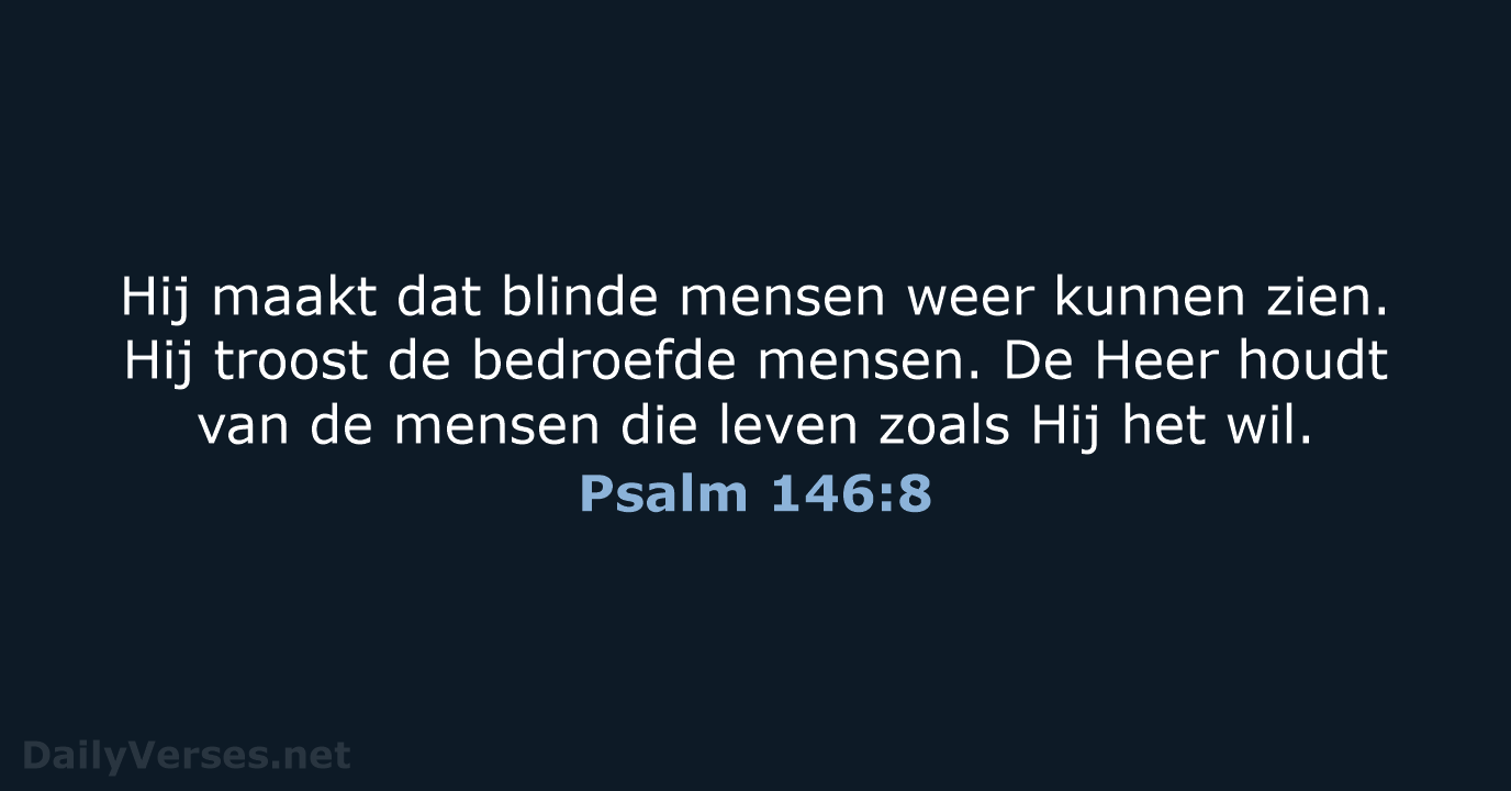 Psalm 146:8 - BB