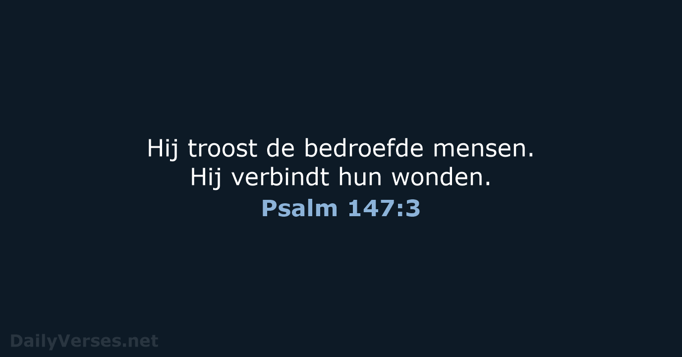 Psalm 147:3 - BB