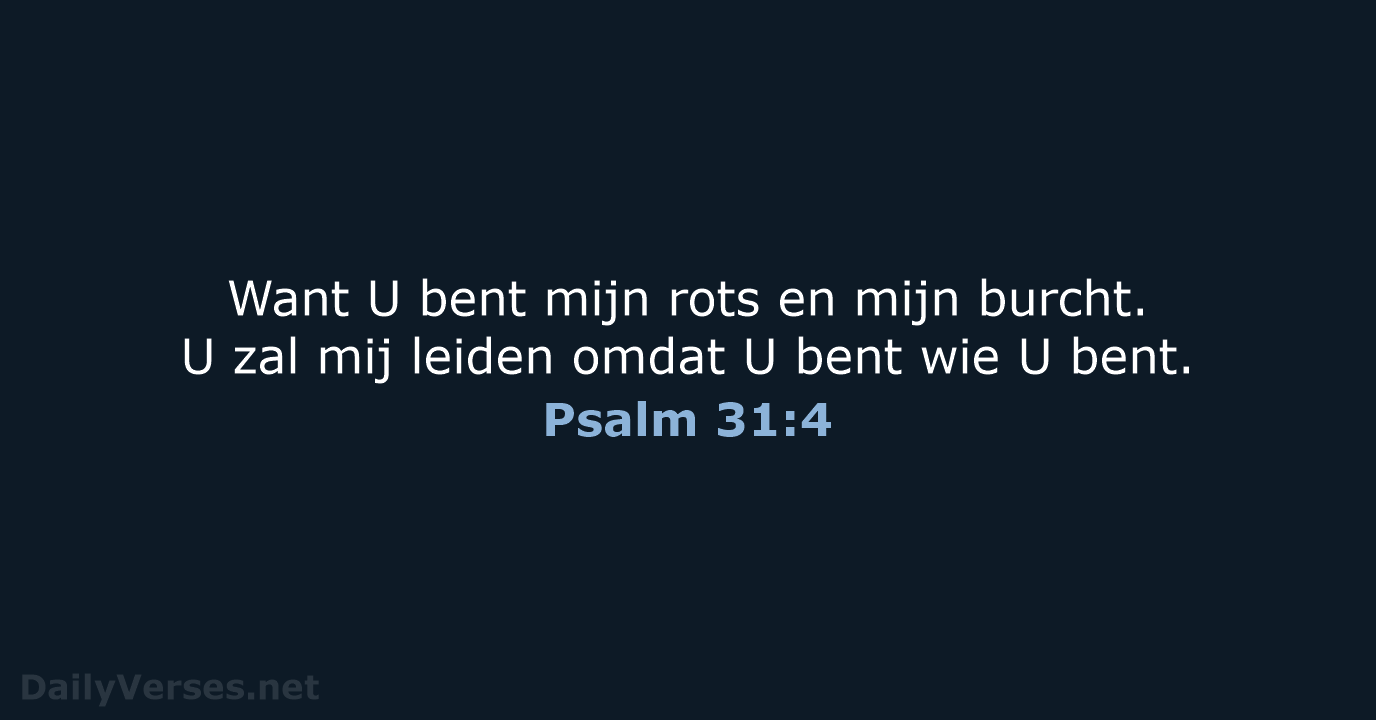 Psalm 31:4 - BB