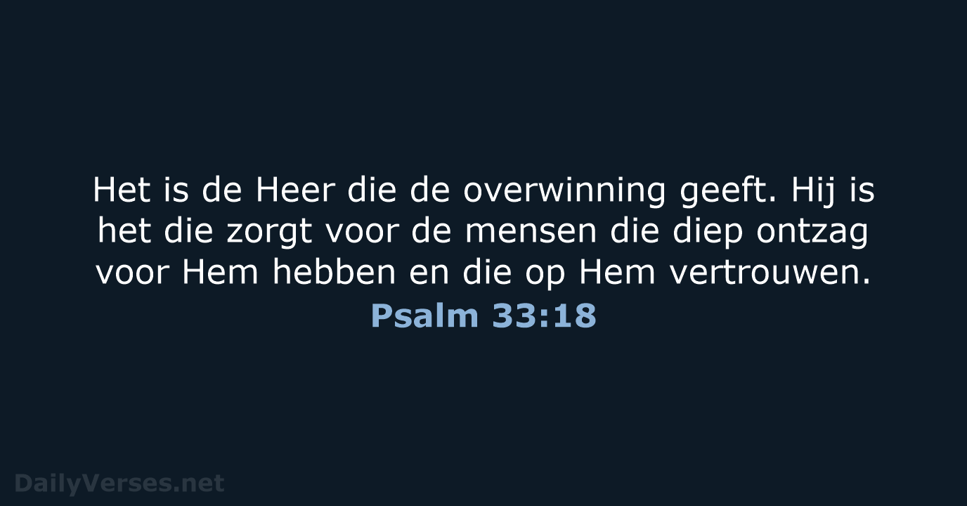 Psalm 33:18 - BB