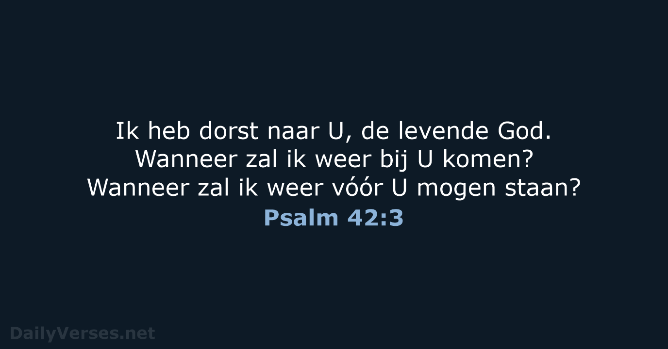 Psalm 42:3 - BB