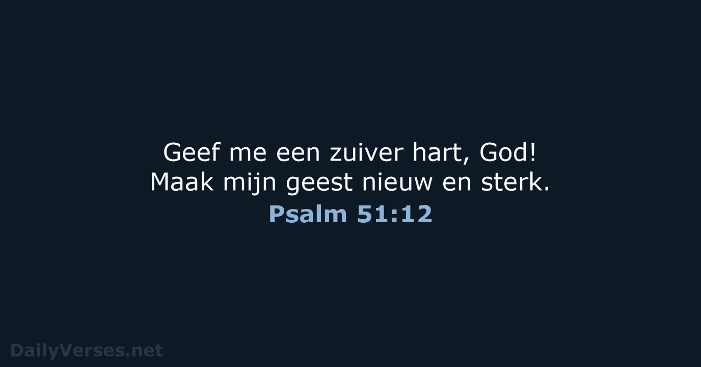 Psalm 51:12 - BB