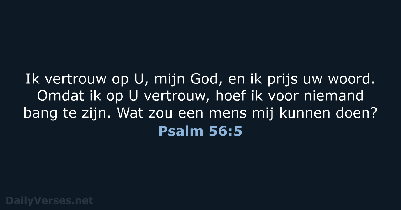 Psalm 56:5 - BB