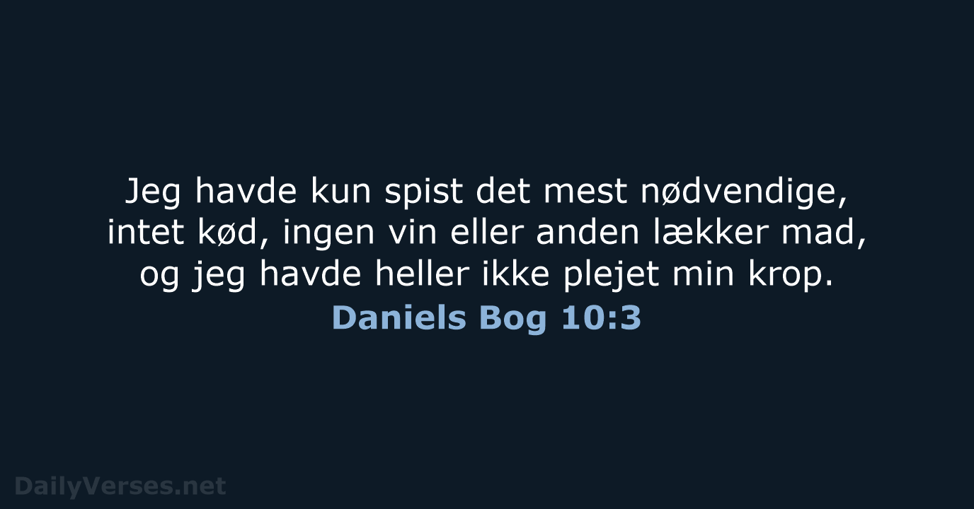 Daniels Bog 10:3 - BDAN