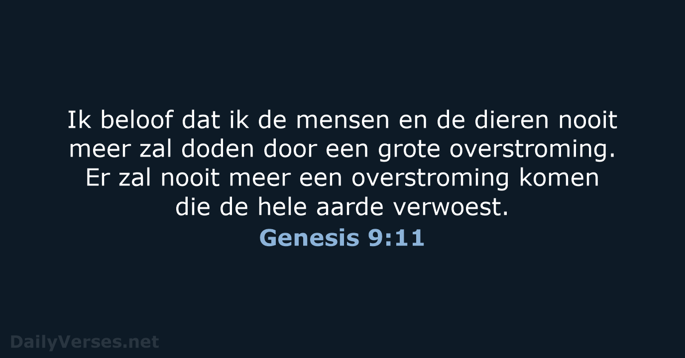 Genesis 9:11 - BGT