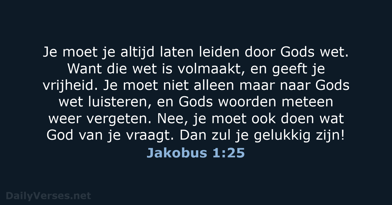 Jakobus 1:25 - BGT