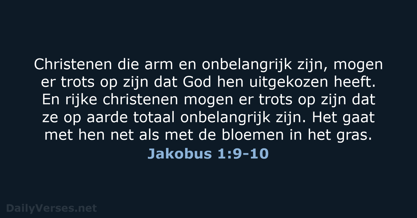 Jakobus 1:9-10 - BGT