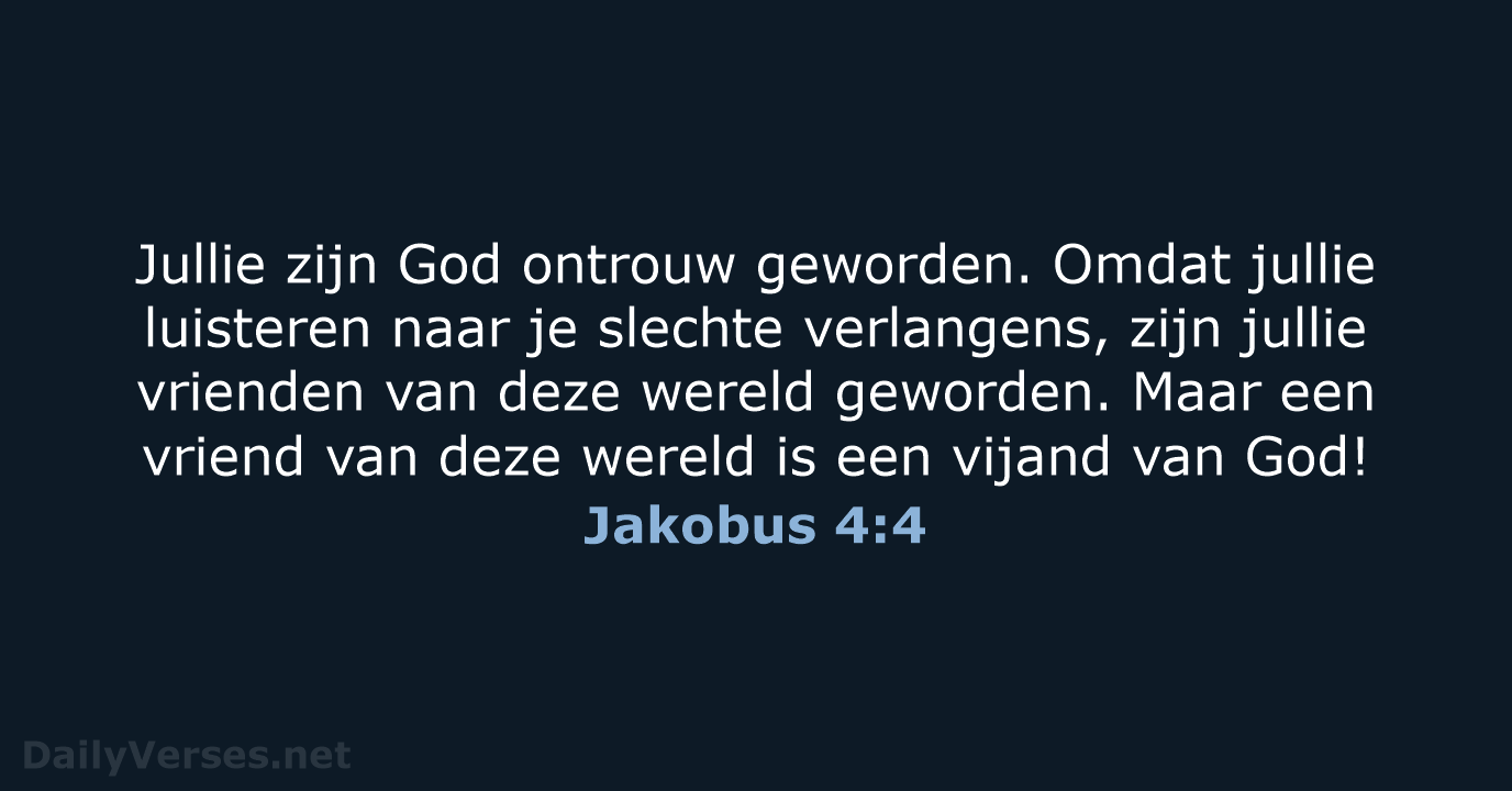 Jakobus 4:4 - BGT