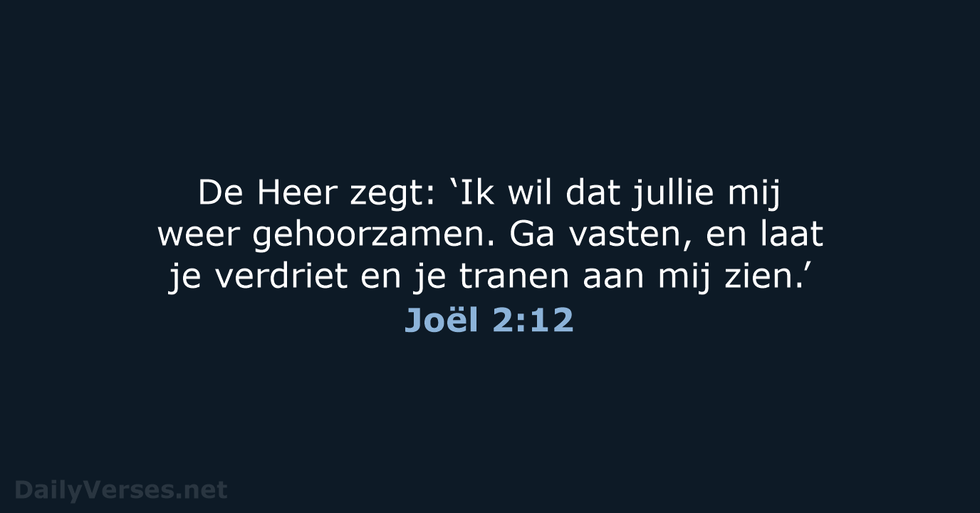 Joël 2:12 - BGT
