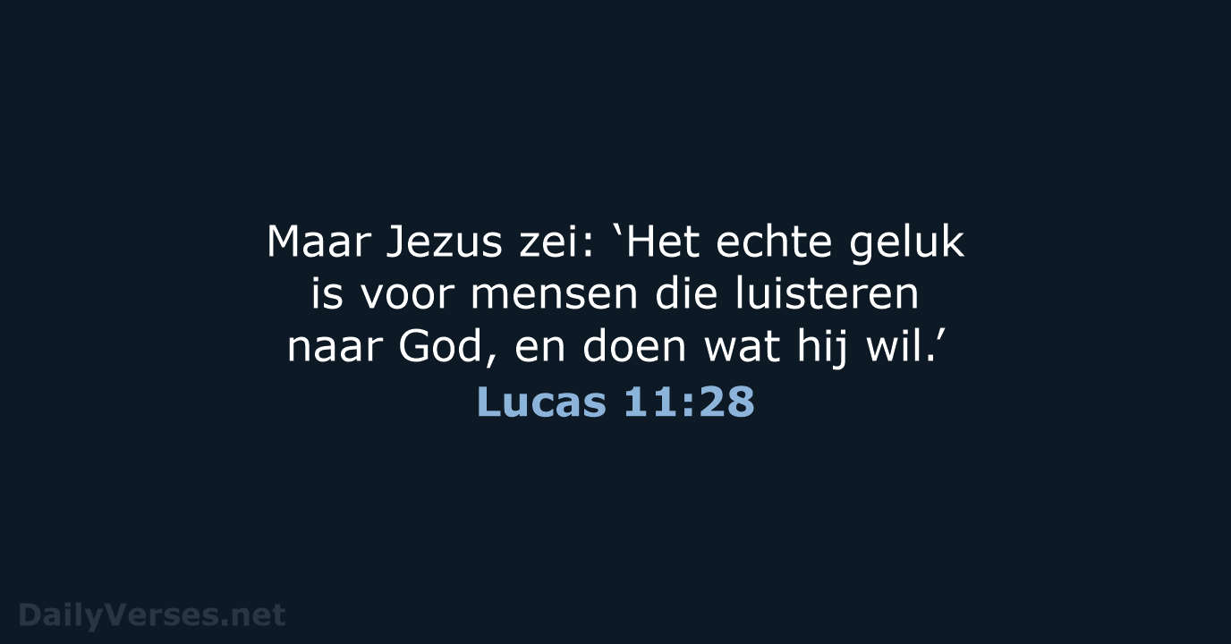 Lucas 11:28 - BGT