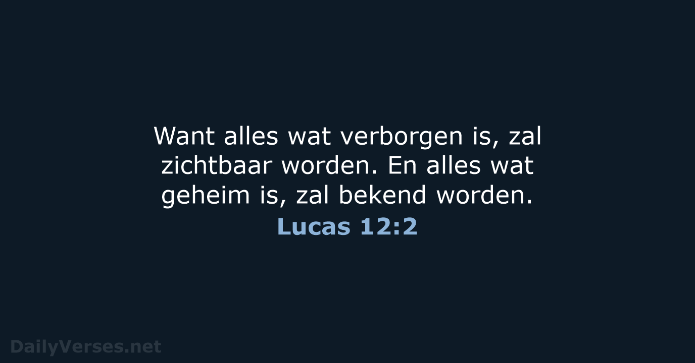 Lucas 12:2 - BGT