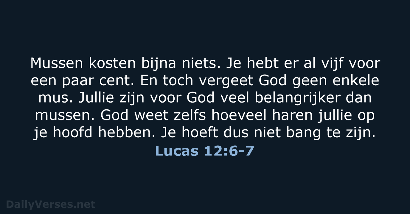 Lucas 12:6-7 - BGT