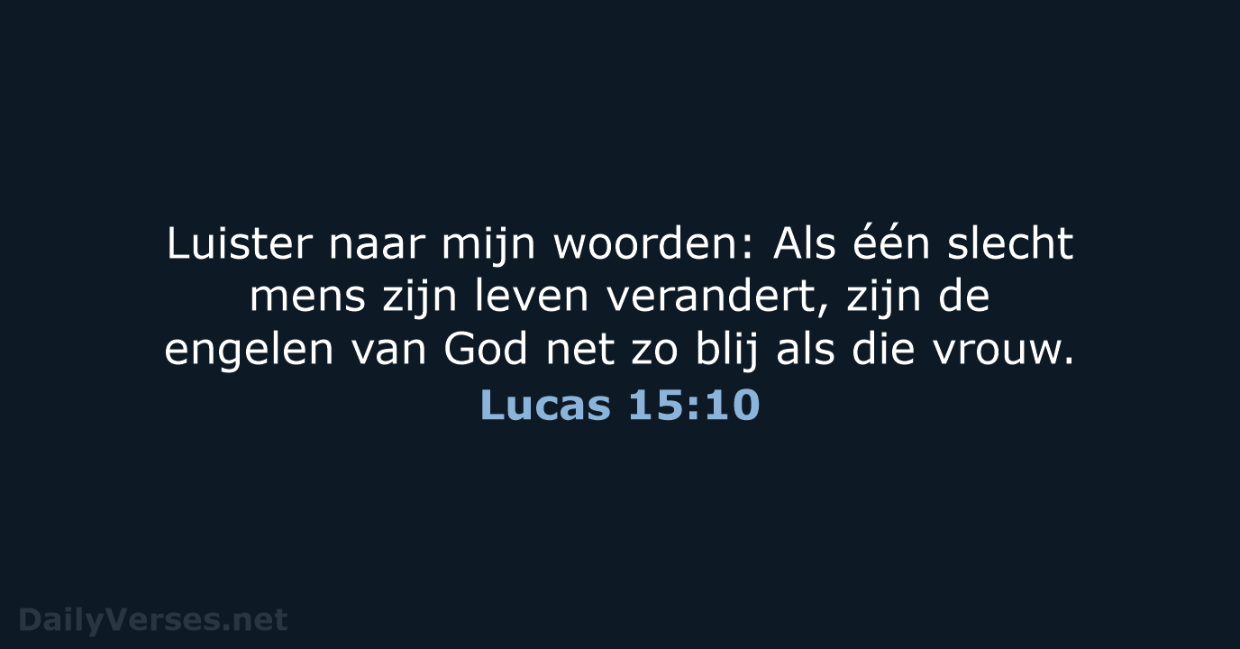 Lucas 15:10 - BGT