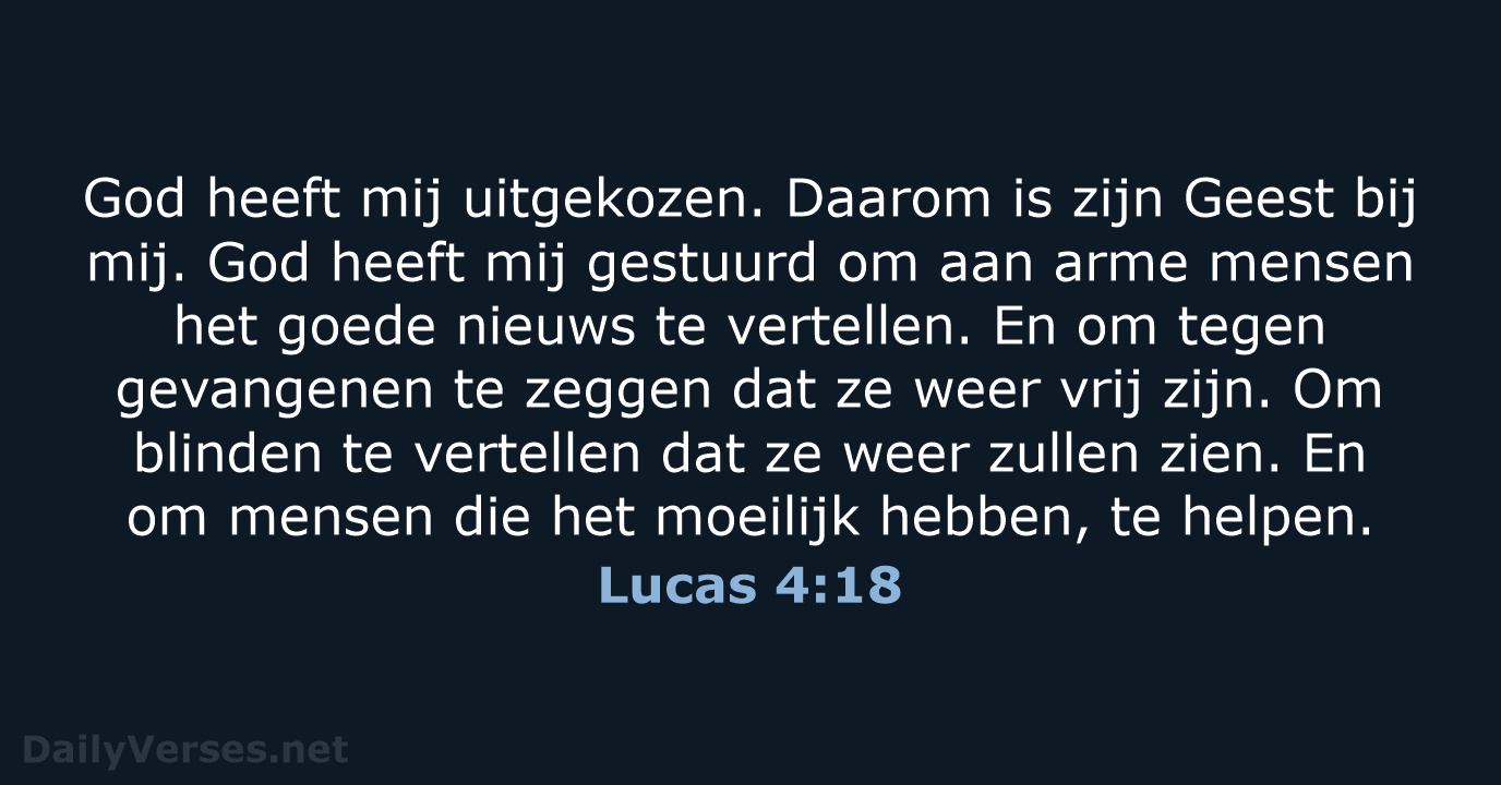 Lucas 4:18 - BGT