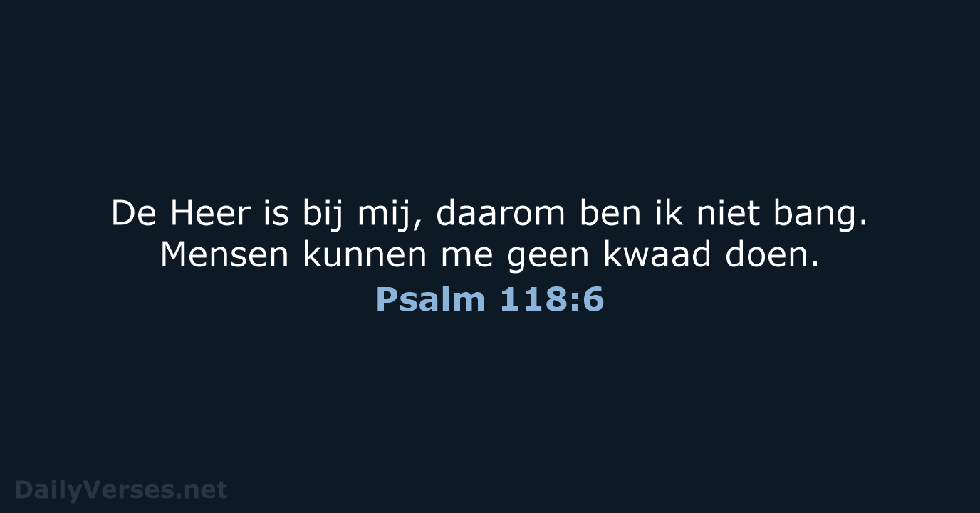 Psalm 118:6 - BGT