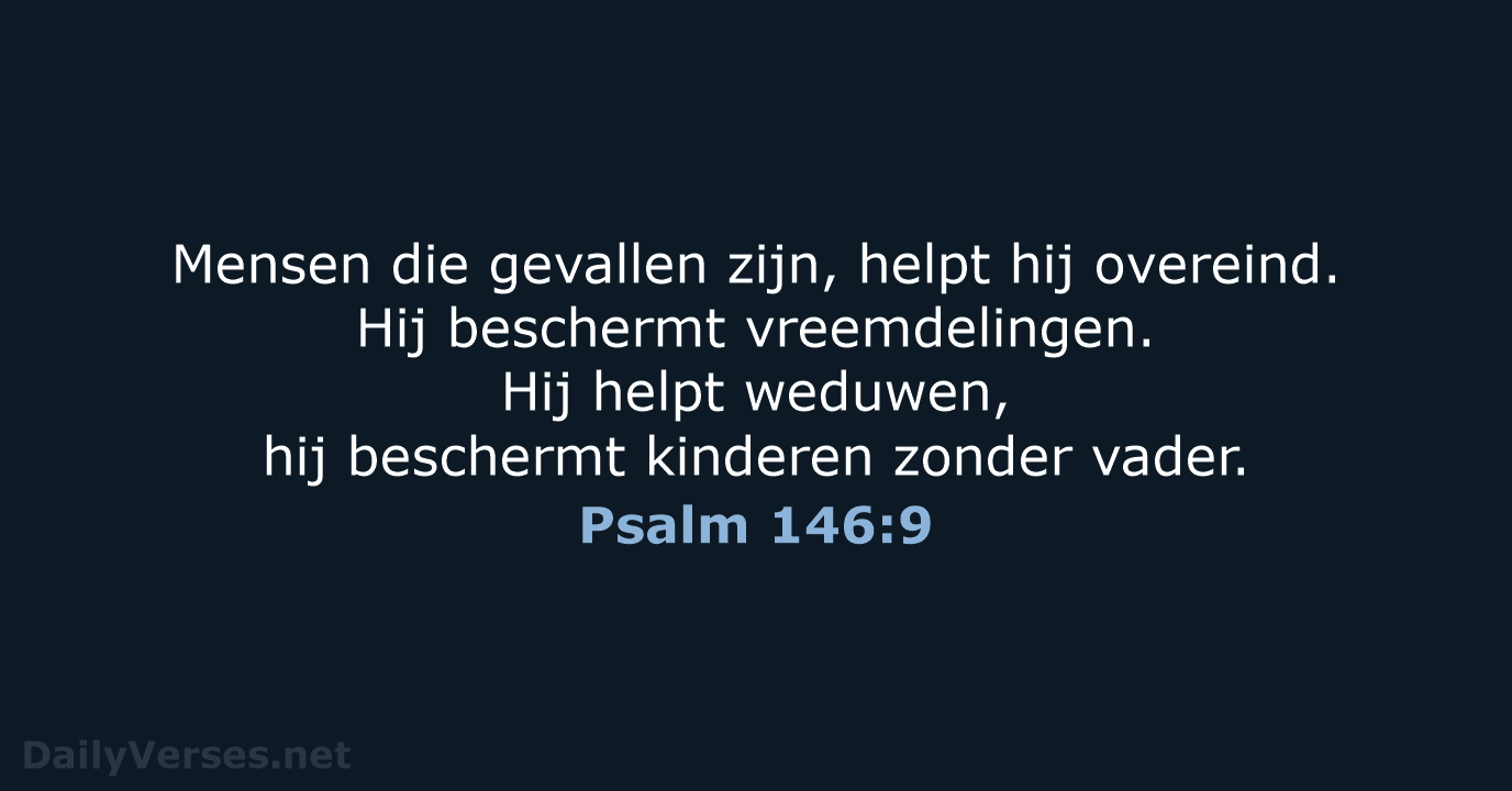 Psalm 146:9 - BGT