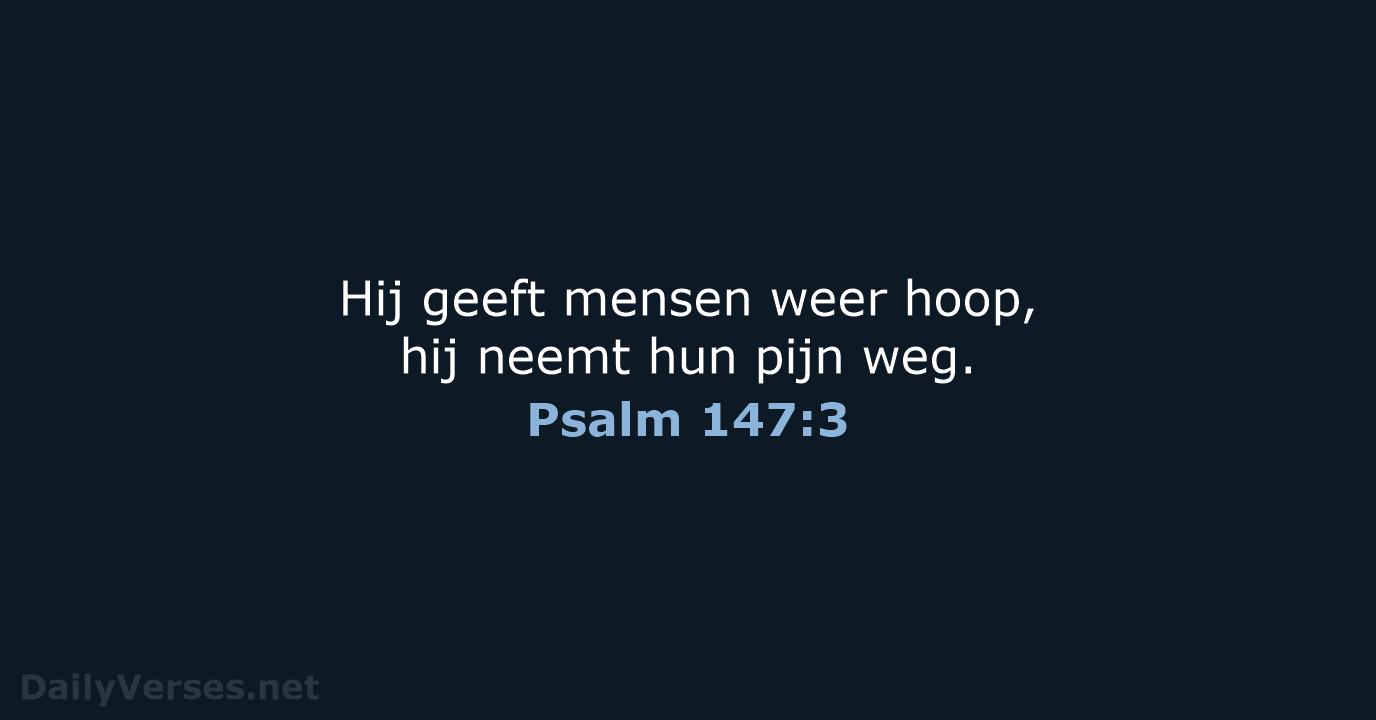 Psalm 147:3 - BGT