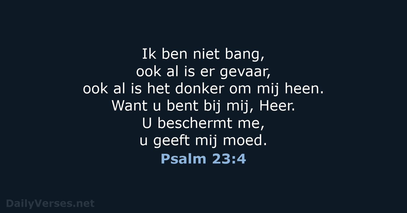 Psalm 23:4 - BGT