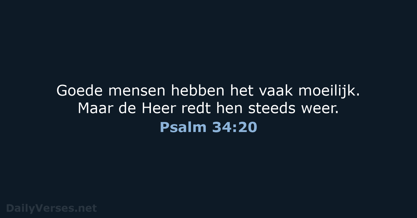 Psalm 34:20 - BGT