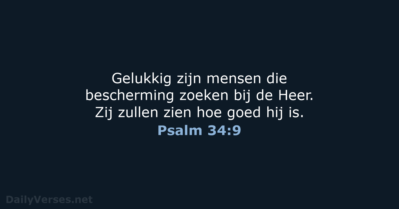 Psalm 34:9 - BGT