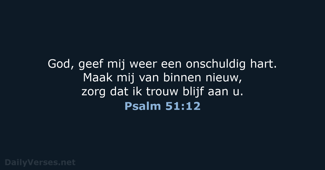 Psalm 51:12 - BGT