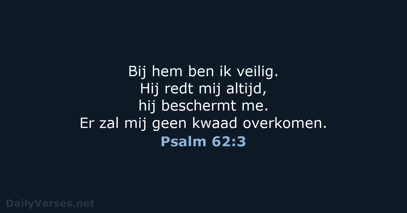 Psalm 62:3 - BGT