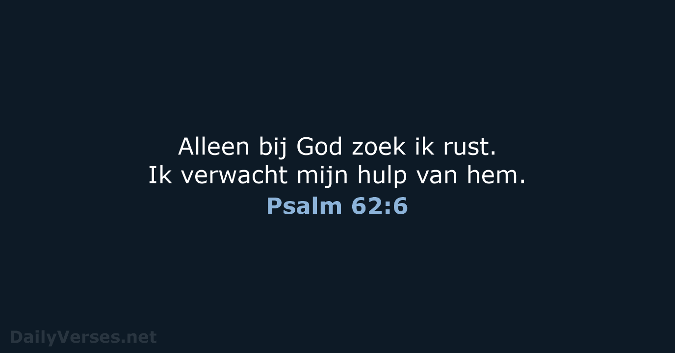 Psalm 62:6 - BGT